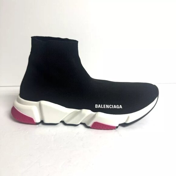 Balenciaga Womens Speed LT Sneaker Black Size EU42 US12